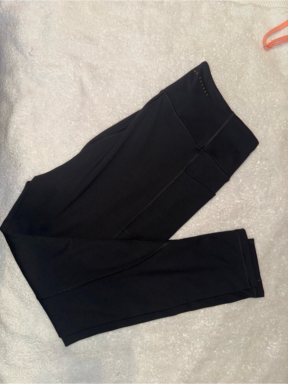 Black High-Waist Active Leggings